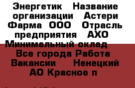 Энергетик › Название организации ­ Астери-Фарма, ООО › Отрасль предприятия ­ АХО › Минимальный оклад ­ 1 - Все города Работа » Вакансии   . Ненецкий АО,Красное п.